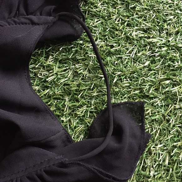 H&M Black Asymmetrical Dress - Picture 8 of 8